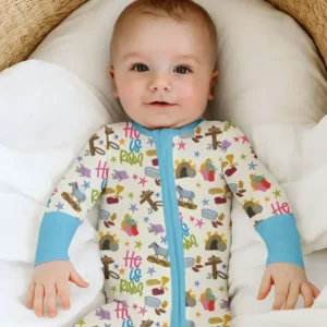Bible Story Easter Family Matching Bamboo Convertible Zippy
