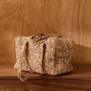 Wochenendtasche mit indischem Blumenmuster „Agra“