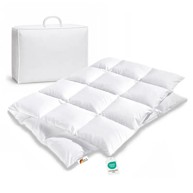 Daunendecke 135 x 200 cm extra warm 100% sibirische Daunen