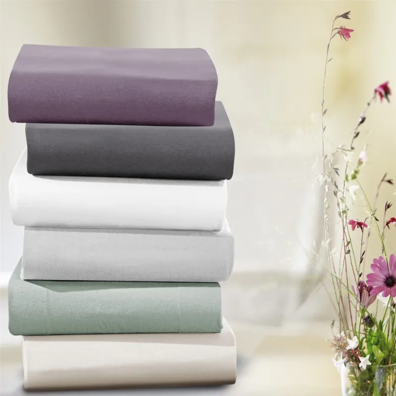 Jersey Elasthan Spannbetttuch Laken Bierbaum 90x200 100x200