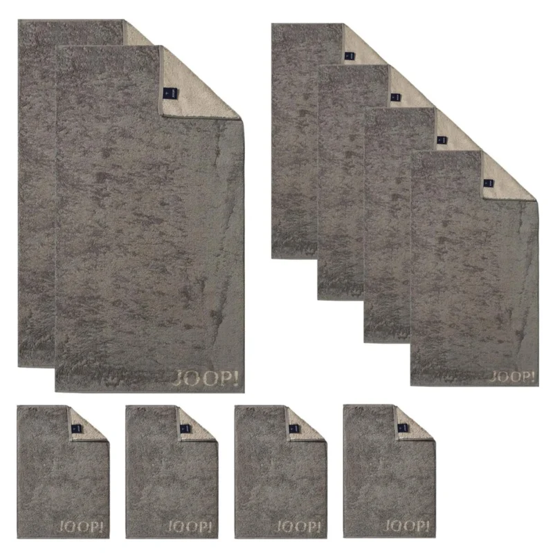 Handtuch-Set 10-teilig Classic Graphit