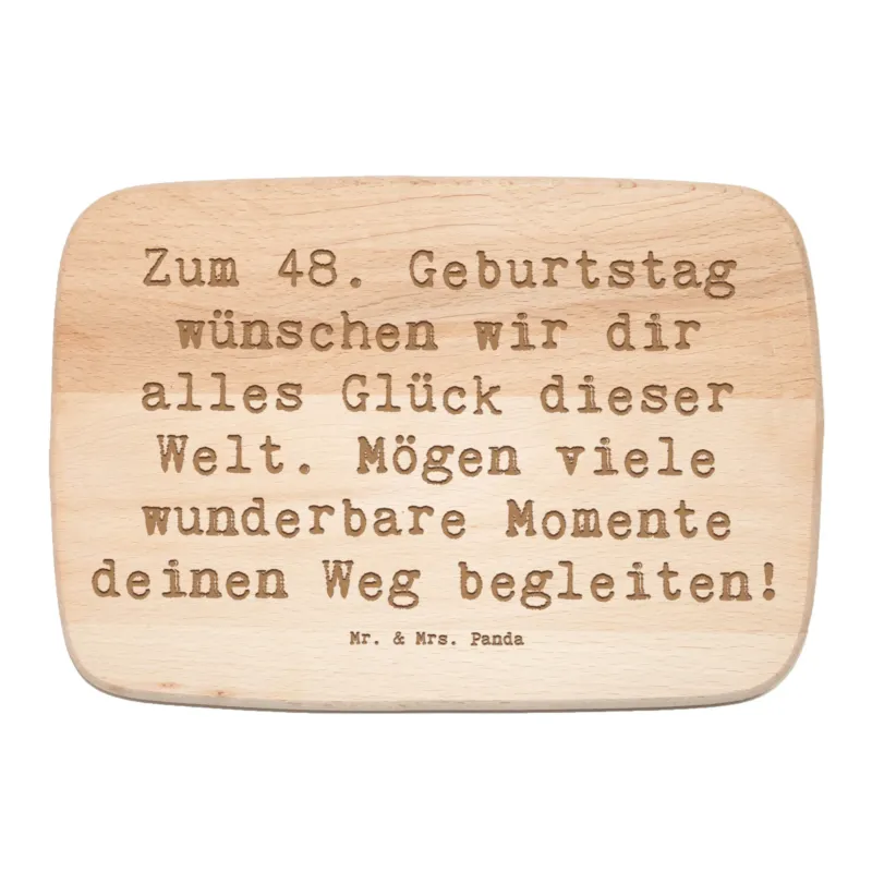 Frühstücksbrett Spruch 48. Geburtstag Glück|p:1732890|h:56e07247df39b1a9d6706c9484981361