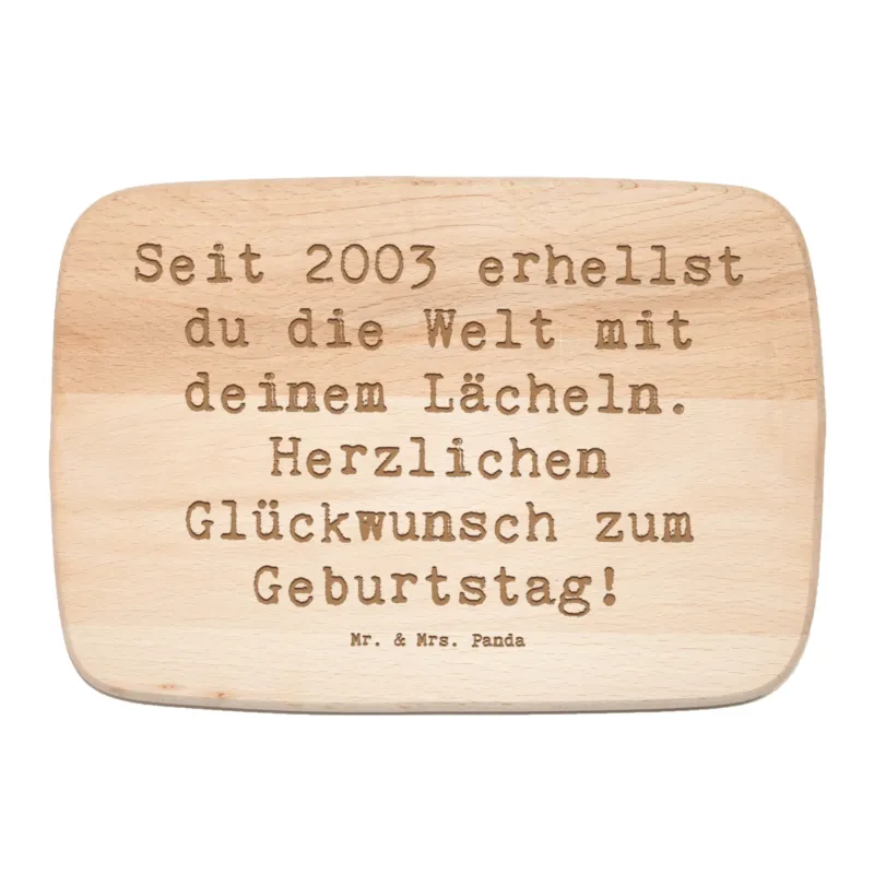 Frühstücksbrett Spruch 2003 Geburtstag|p:1745063|h:cc389b27d59118bcc02e18f137d6cb8d