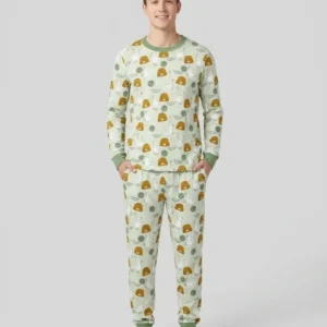 Jesus Loves You Silly Goose Bamboo Men's Pajama Set