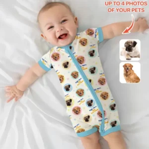 New Best Friend Custom Name And Pet Photos Shorty Zippy
