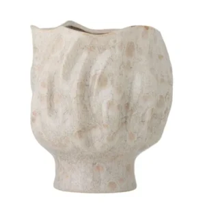 Vase „Elvane“ – Weißes Steingut