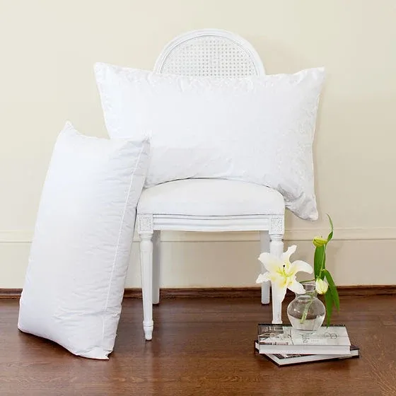 James Bay Pillow – 700+ Loft Canadian Wild Goose Down, 300 Thread Count | By St Genève