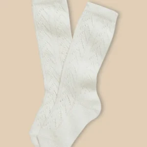 Hohe Socken mit Lochmuster, Baby