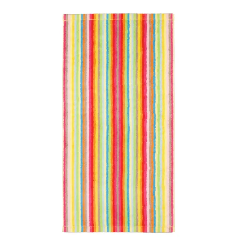 Handtuch 50 x 100 cm Life Style Streifen Mehrfarbig