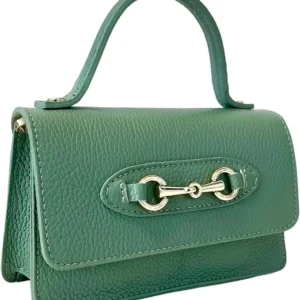 Modarno Horsebit Metal Clip Novelty Shoulder Bag