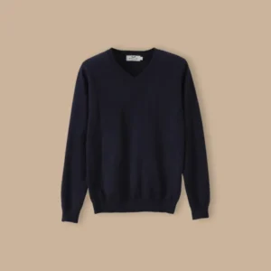 Jungen-Pullover mit V-Ausschnitt