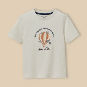 Kinder T-Shirt aus der Jules Verne Kollektion – Bio-Baumwolle