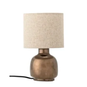Tischlampe Aurea – Steingut in Bronze, edles Designobjekt