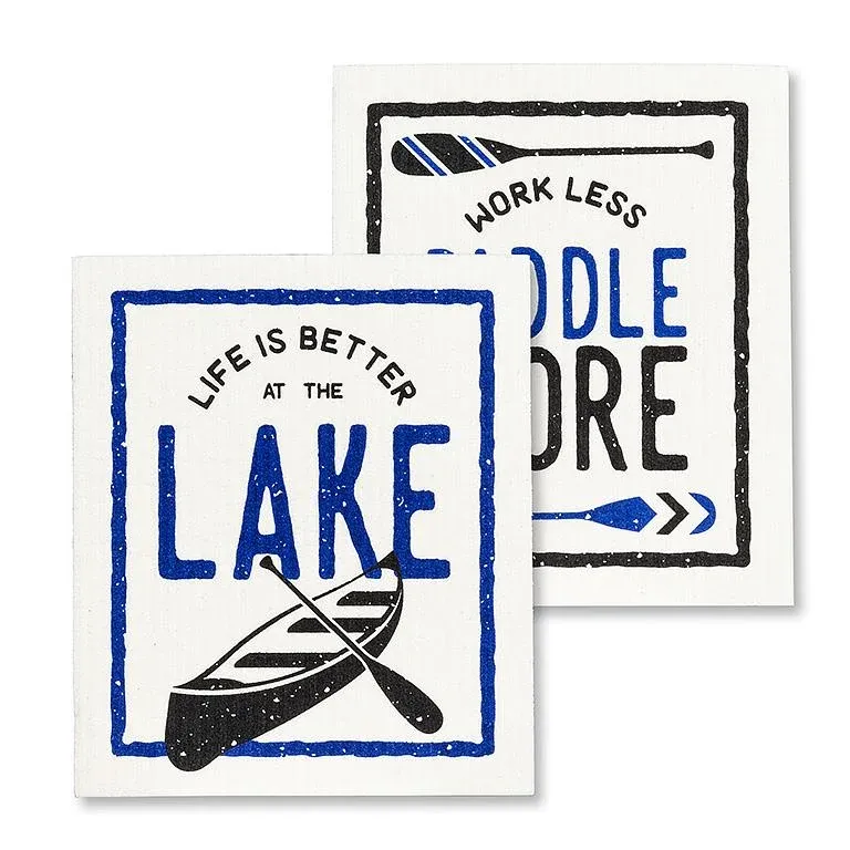 The Amazing Swedish Dishcloth Better at the Lake Dishcloths