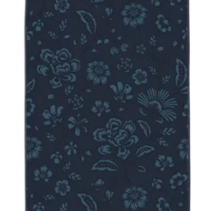 Pip Studio Jasmin Jacquard Badtextilien - Dunkelblau