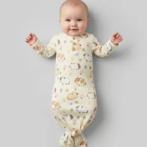 Guinea Pig Garden Bamboo Knot Gown