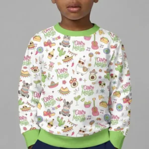 Cinco de Mayo Fiesta Bamboo Crewneck Sweatshirt