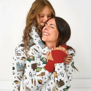 Ramadan Blessings Family Matching Bamboo Women Pajama Set