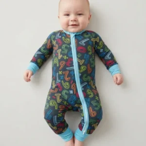 Math Doodles Bamboo Convertible Zippy