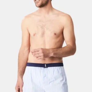 Caleçon avec suspensoir Homme Le Club n°1139 Bleu 1