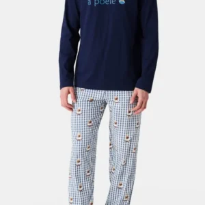 Pyjamas Homme A poêle GRIS 1