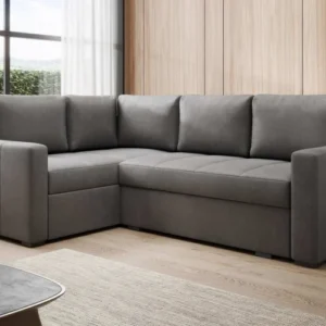 Designer Ecksofa Cortino mit Schlaffunktion und Stauraum