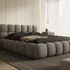 Designer Polsterbett Boston Wild Edition mit Stauraum