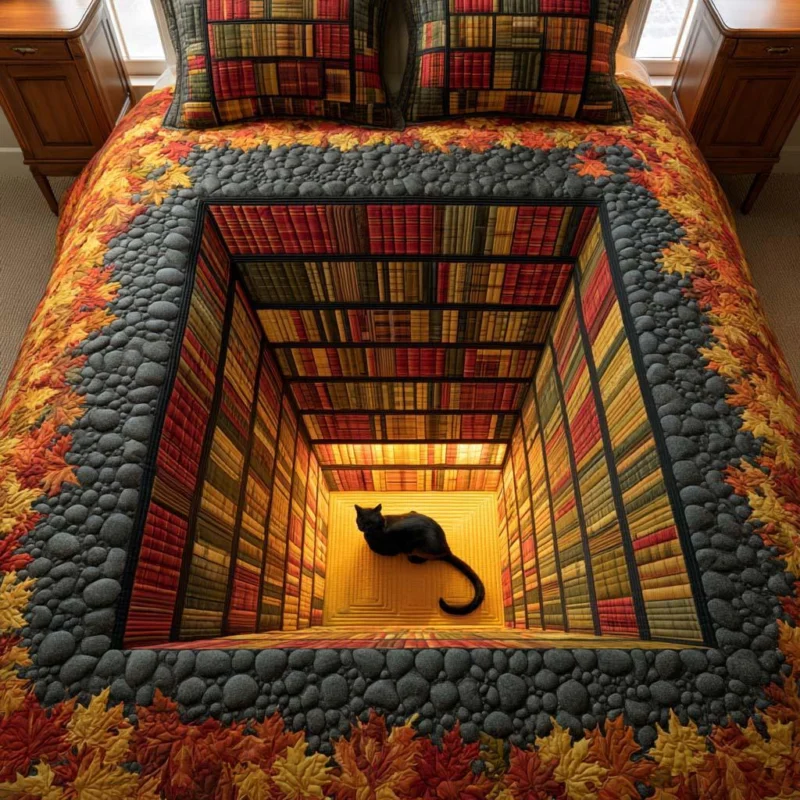 Book Corner Bamboo Quilt Bedding Set