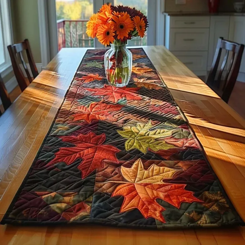 Cozy Harvest Quilt Table Runner