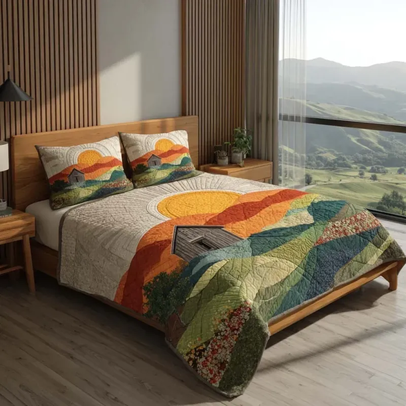 Endless Sunny Days Bamboo Quilt Bedding Set