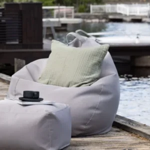 Garten Sitzsack Lago - aus Polyester in Beige