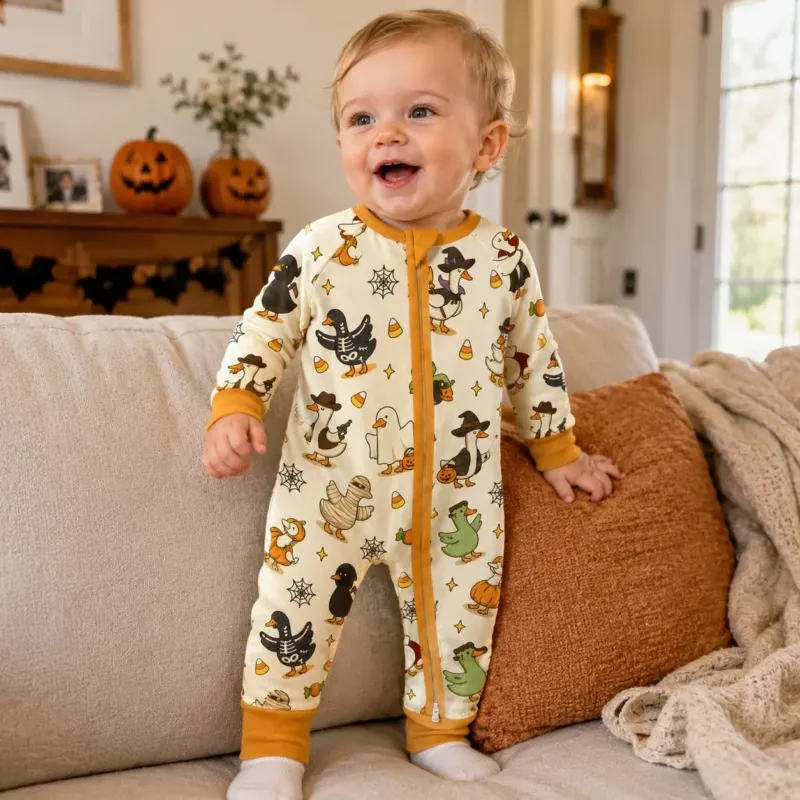 Halloween Goose Parade Bamboo Convertible Zippy