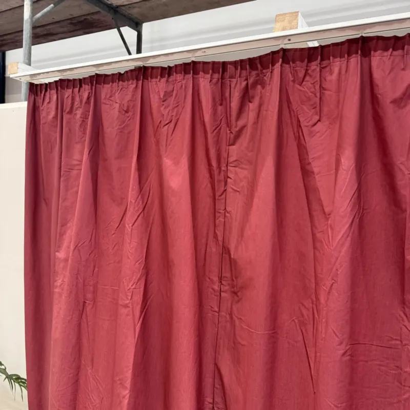 Gardine Altrot 110x270 Verdunkler Vorhang Gebraucht