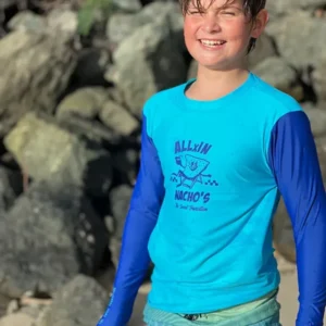 Lycra Junior à manches longues - Nachos Navy