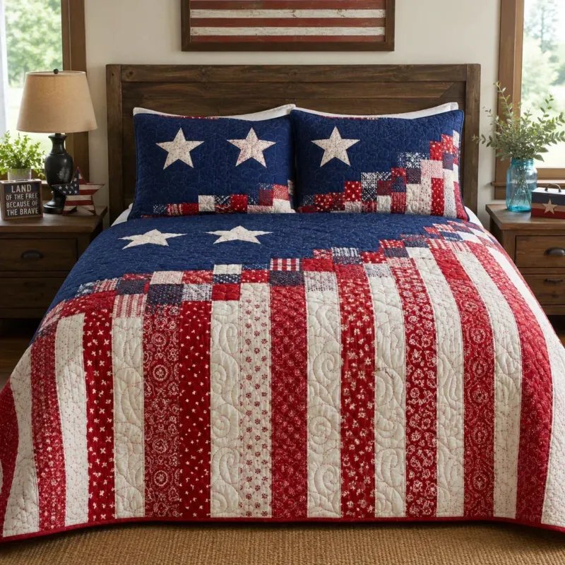 Liberty Light Bamboo Quilt Bedding Set