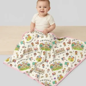 School Friends Forever Bamboo Blanket