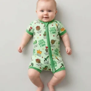 Christian Gamer Bamboo Shorty Zippy