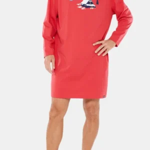 Maxi Tee-shirt Homme Petits Chalets Rouge 1