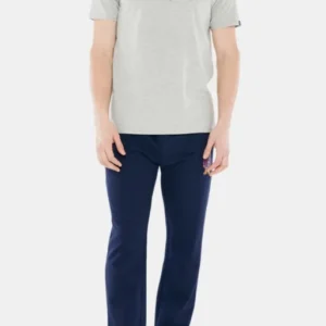 Tee-shirt Homme manches courtes Coton Gris 4