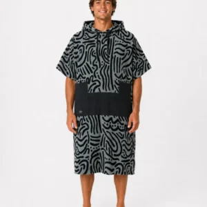 Poncho Surf Adulte Matis Charcoal ALL-IN