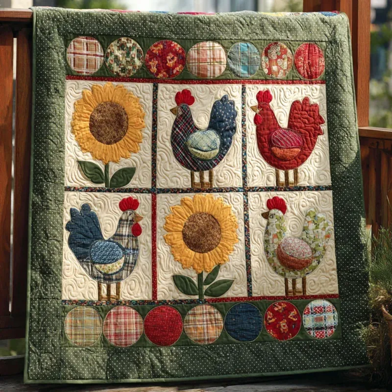 Prairie Hen Bamboo Quilt Blanket