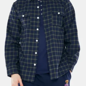 Sur Chemise Homme manches longues Sam Vert 1