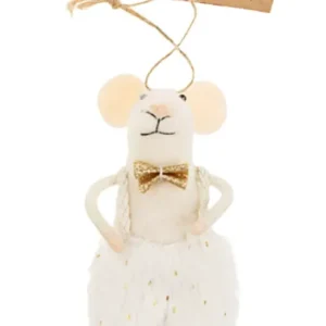 Wintry Wilfred Mouse Indaba Ornament Collection