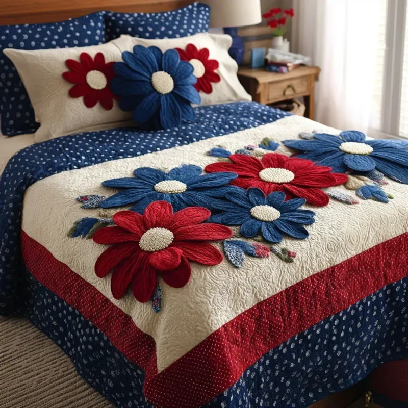 Star Parade Bamboo Quilt Bedding Set