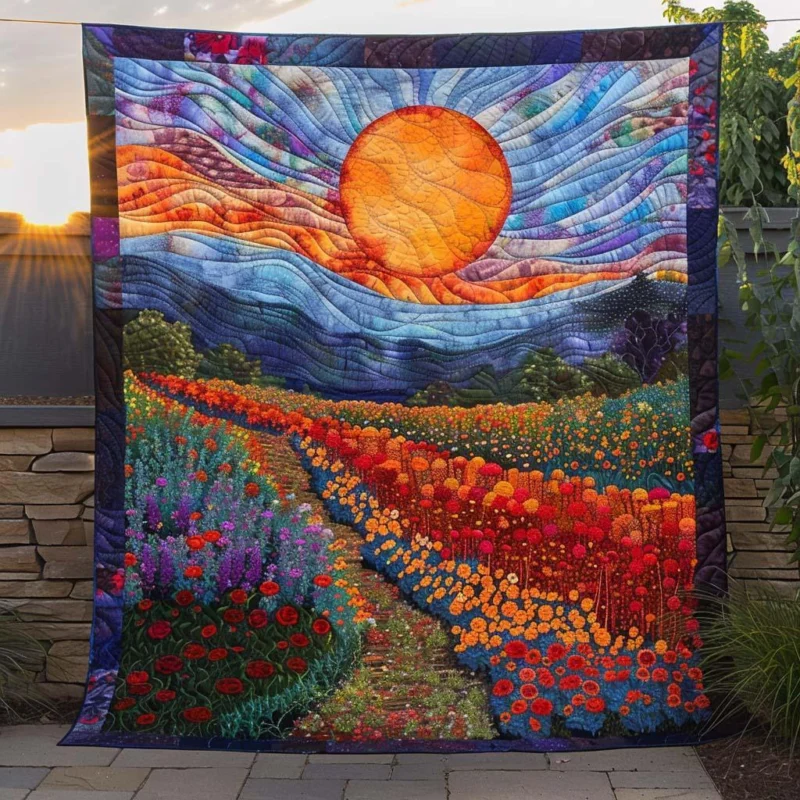 Sunlit Valley Bamboo Quilt Blanket