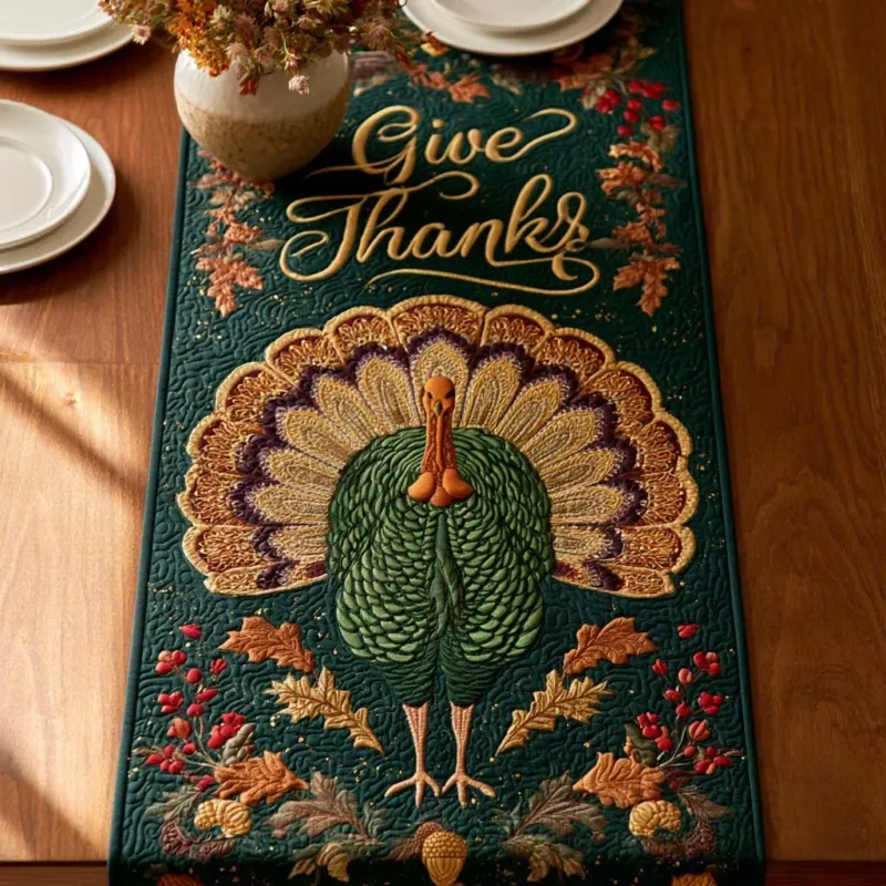Thanksgiving Country Living Quilt Table Runner