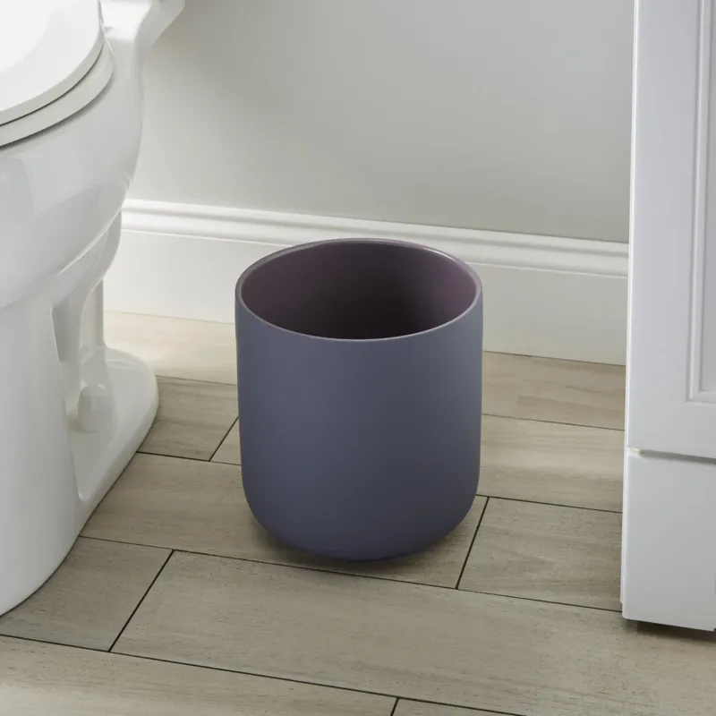 Callan Anthracite Ceramic Waste Paper Basket