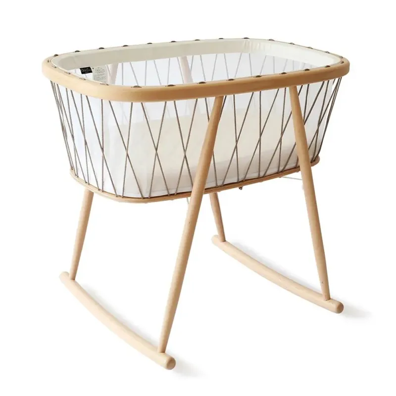 CHARLIE CRANE - Berceau Kumi / Cocon Mesh / Lacets Hazelnut / Matelas Mousse