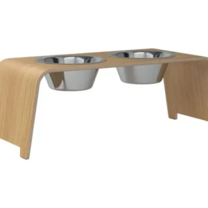 dogBar® L - Eiche hell mit Edelstahl-dogBar-TOJU Interior