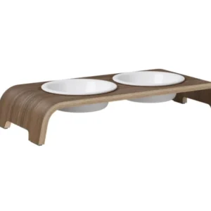 dogBar® S - Nussbaum mit Porzellan-dogBar-TOJU Interior